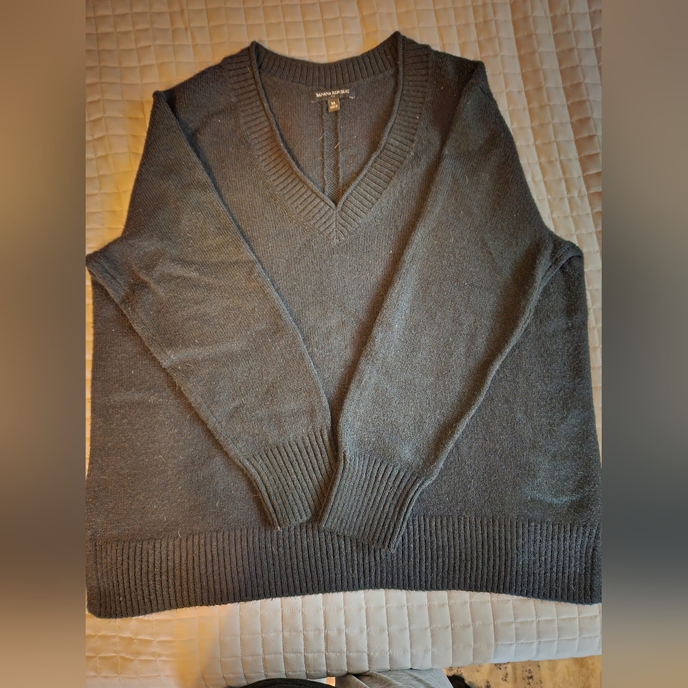 Banana Republic black sweater